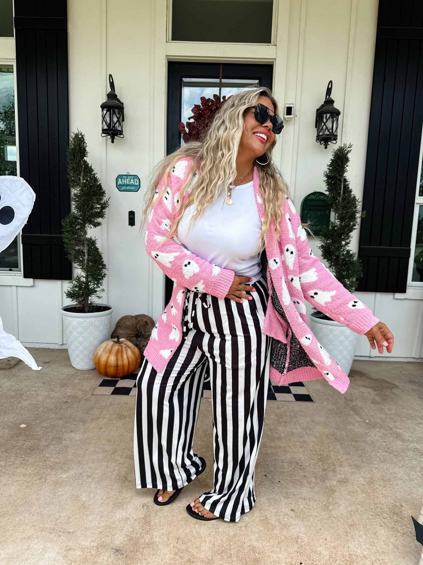 Vertical Vibes Stripes Pants