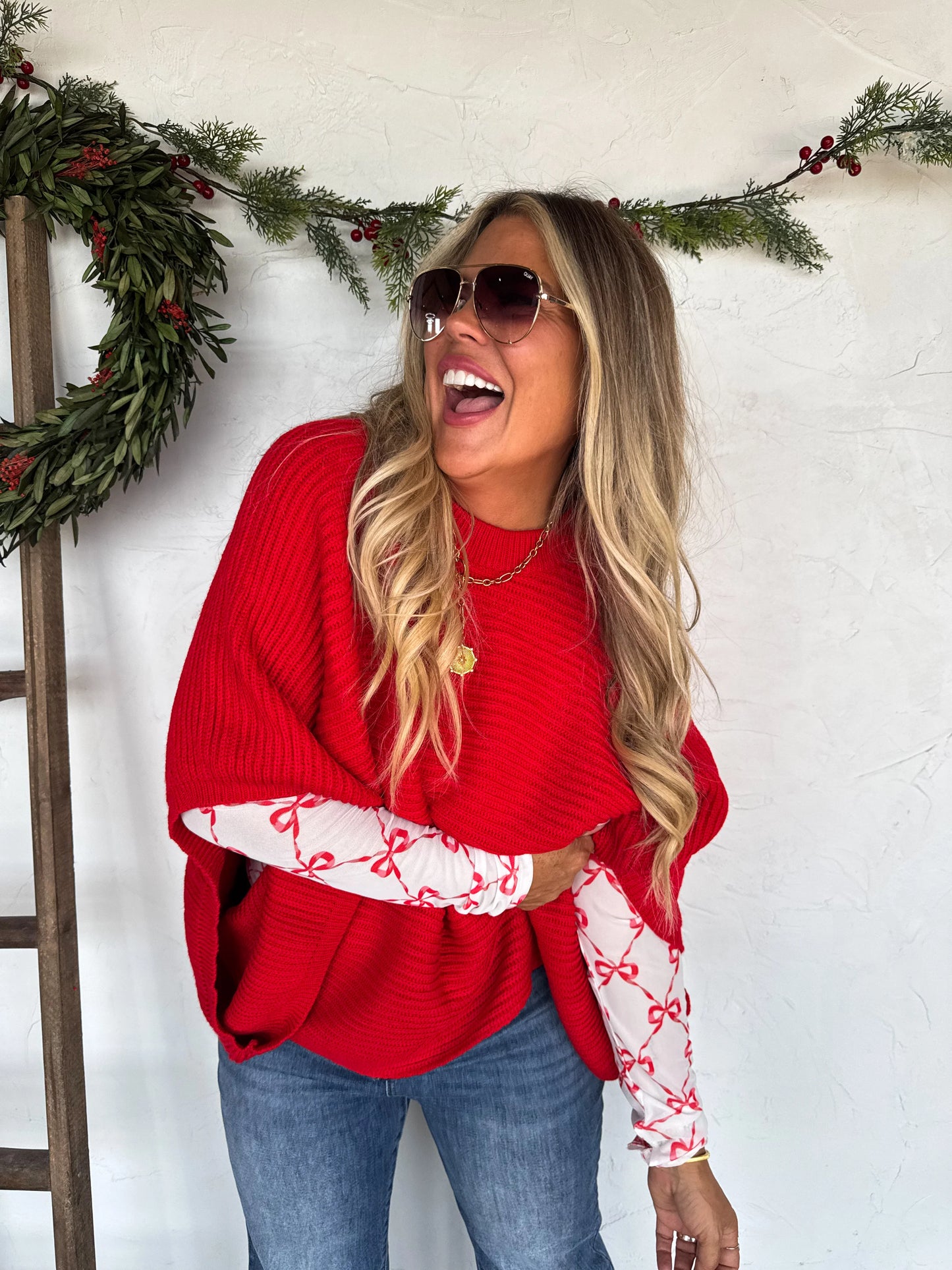 Meg Pullover Poncho