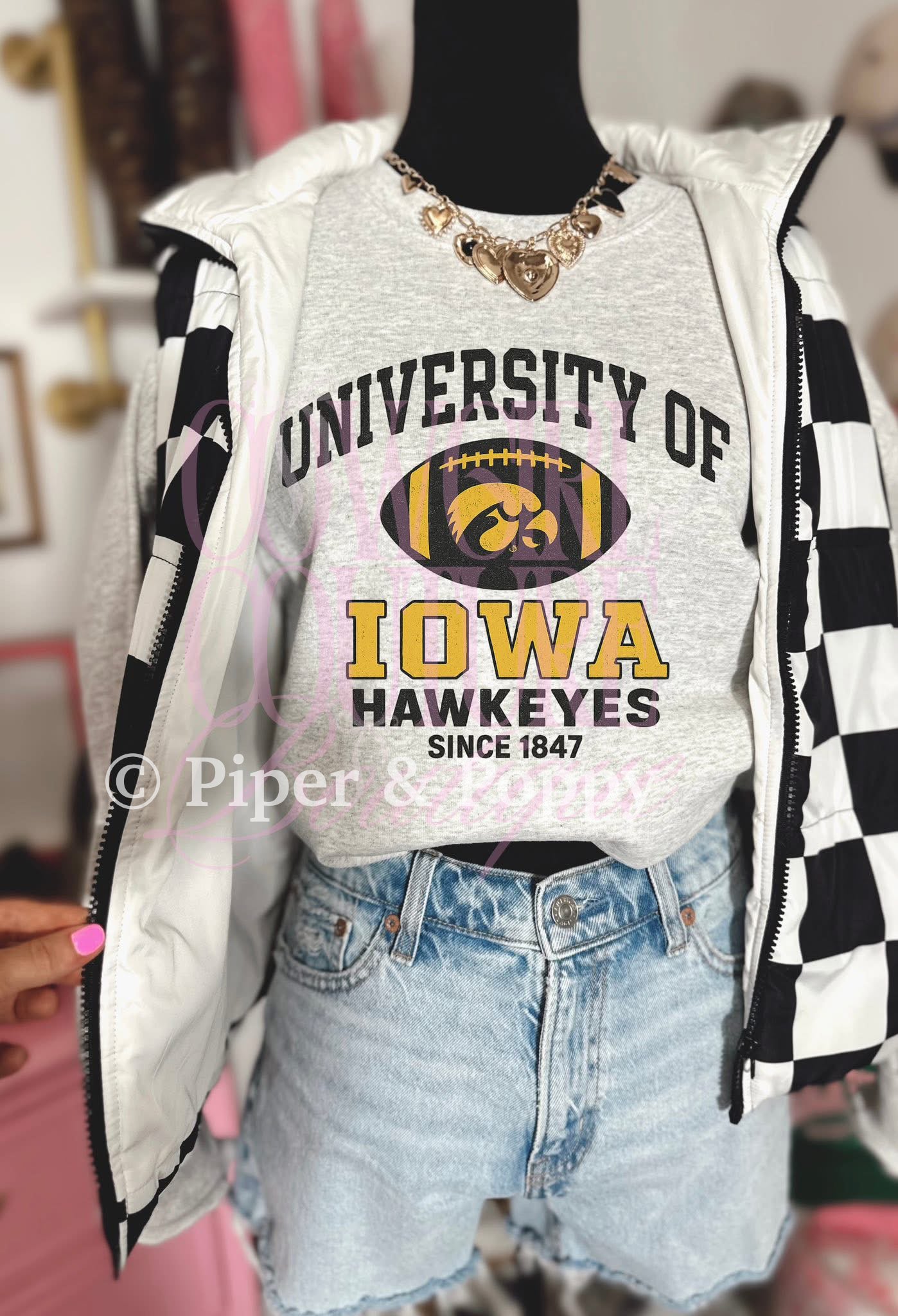 Exclusive Iowa Football Graphic