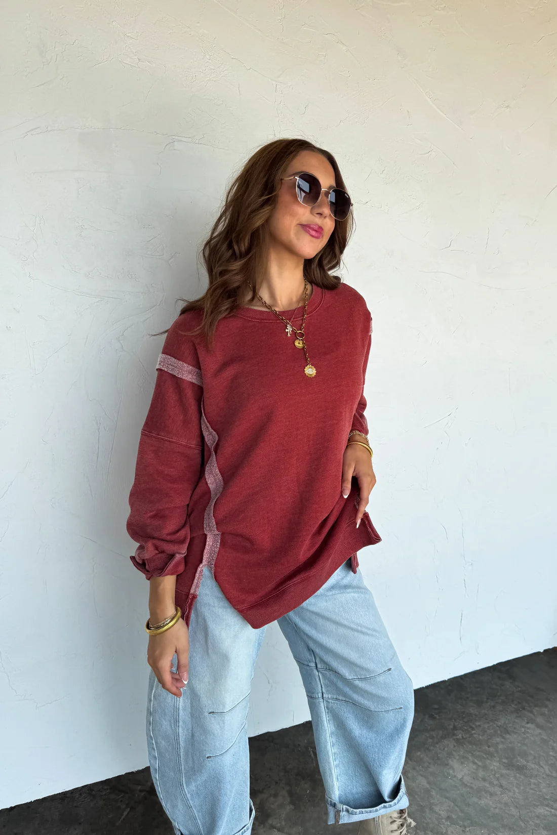 Fall Colors Classic Crew Pullover