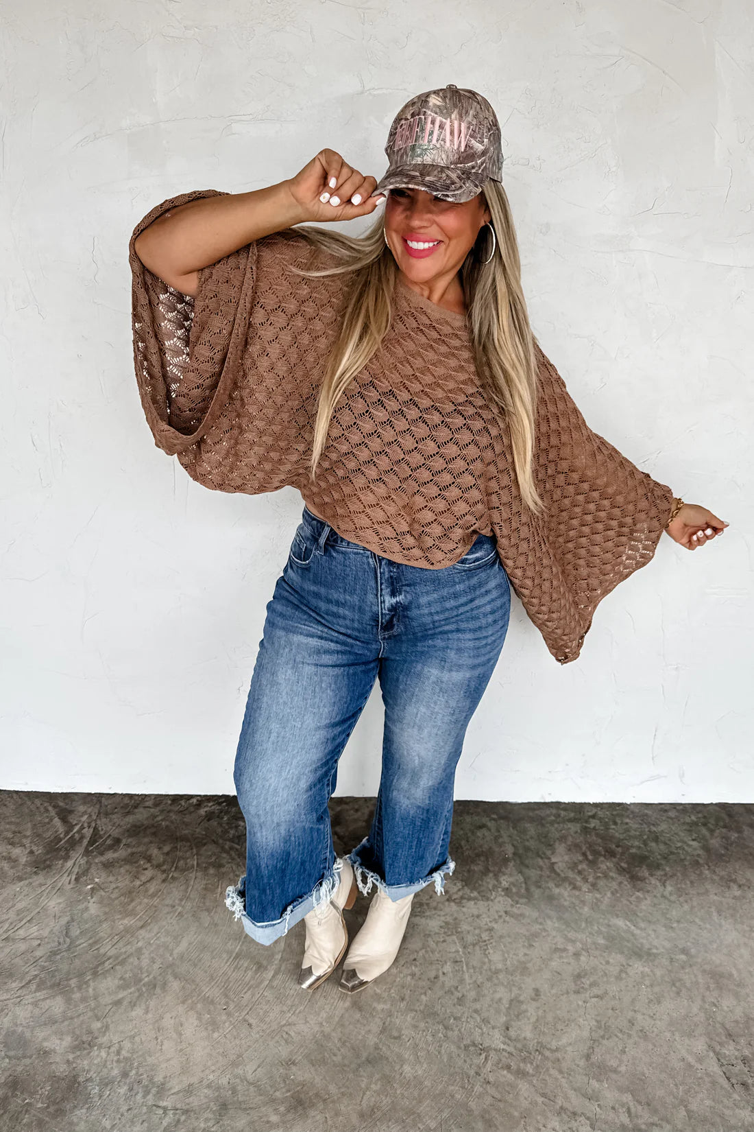 Fall Colors Free Spirit Bell Sleve Top