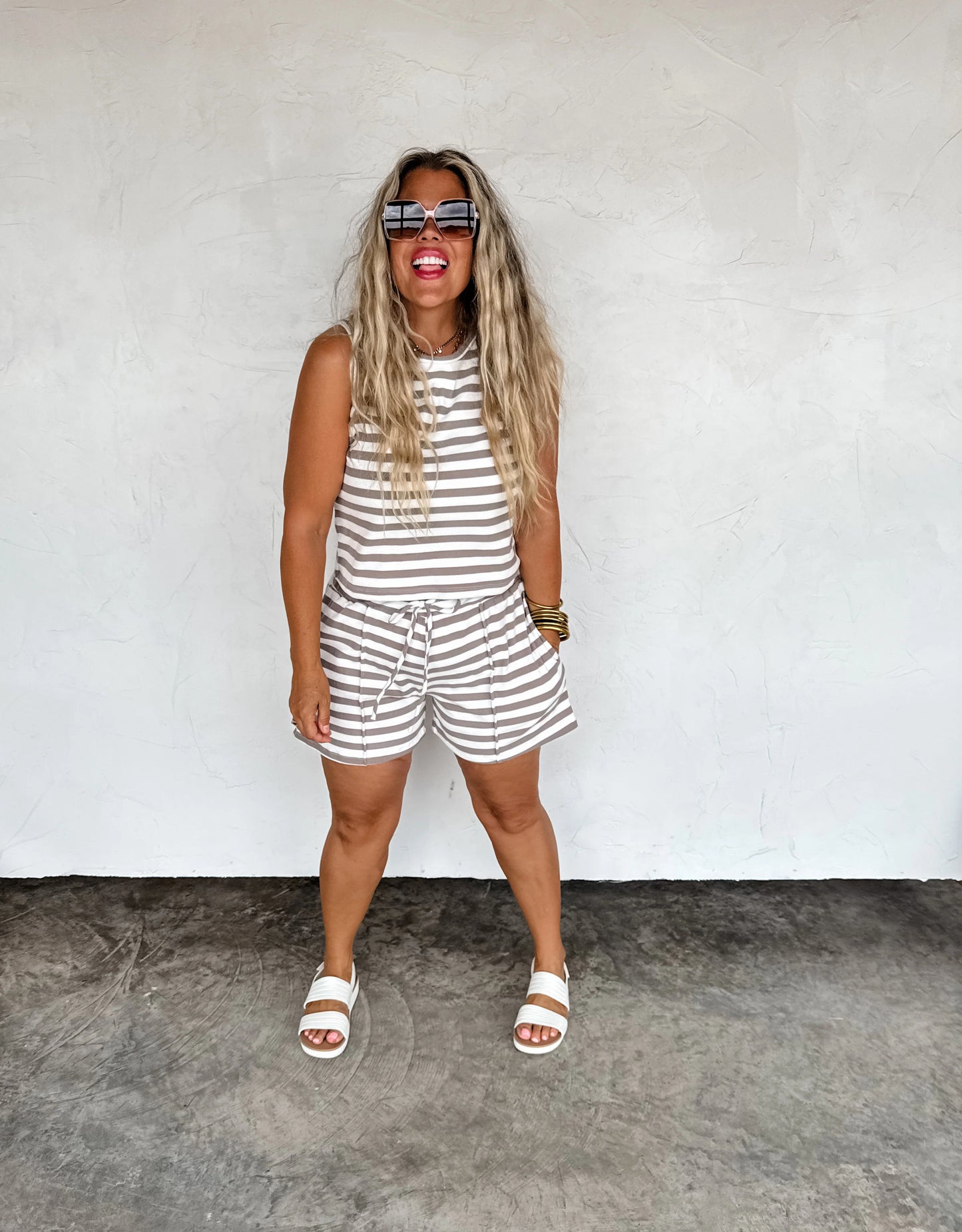 Haven Stripe Shorts