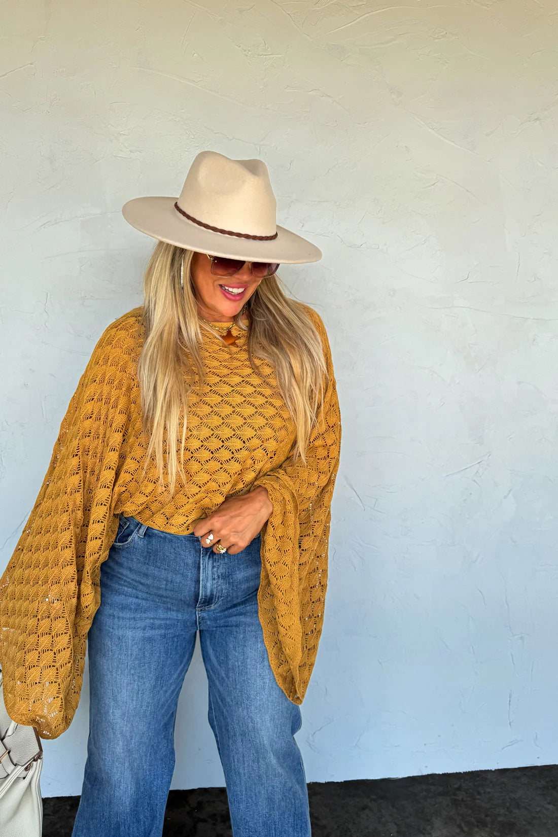 Fall Colors Free Spirit Bell Sleve Top