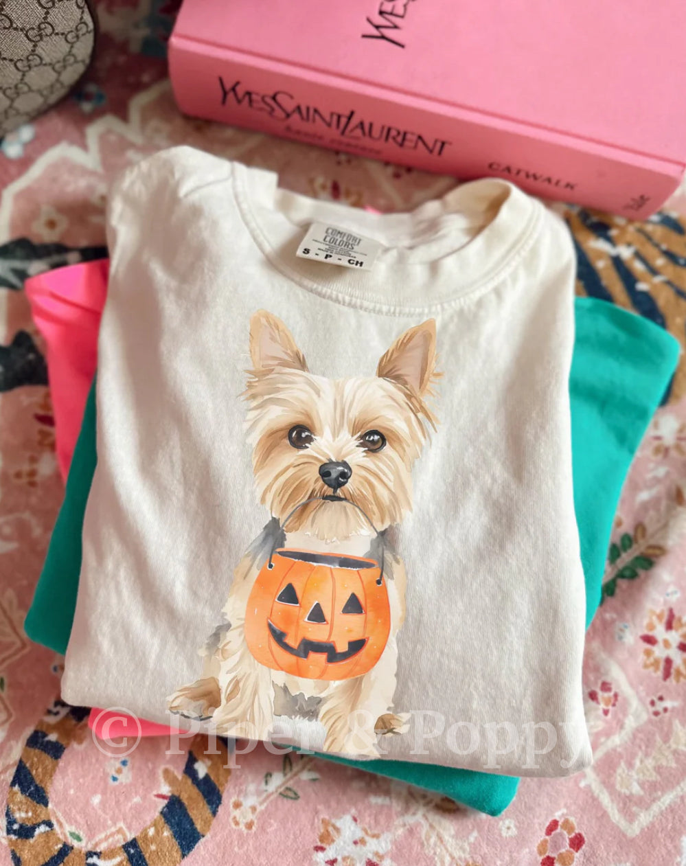 Small Dog Breeds Pumpkin Tee