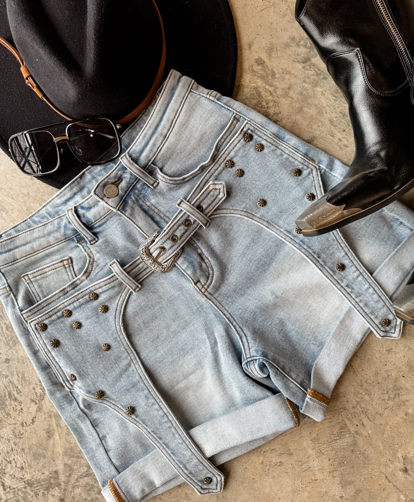 Festival Nights Buckle Shorts