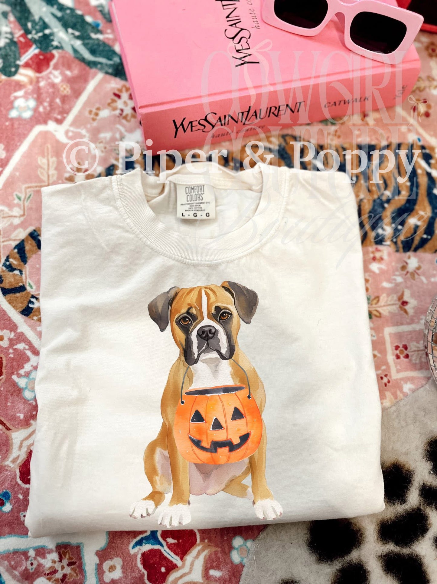 Large Dog Breeds Pumpkin Tee