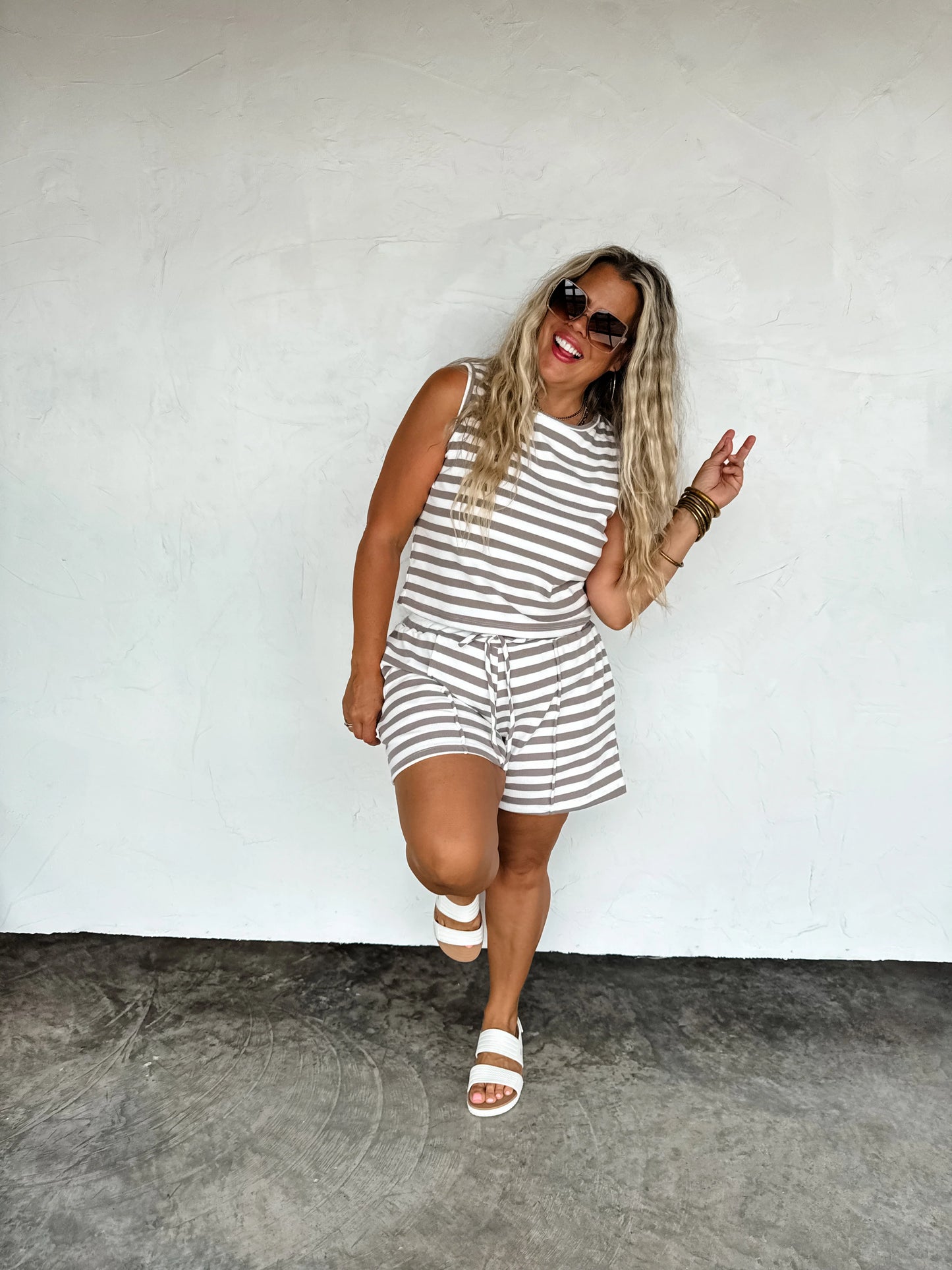 Haven Stripe Shorts