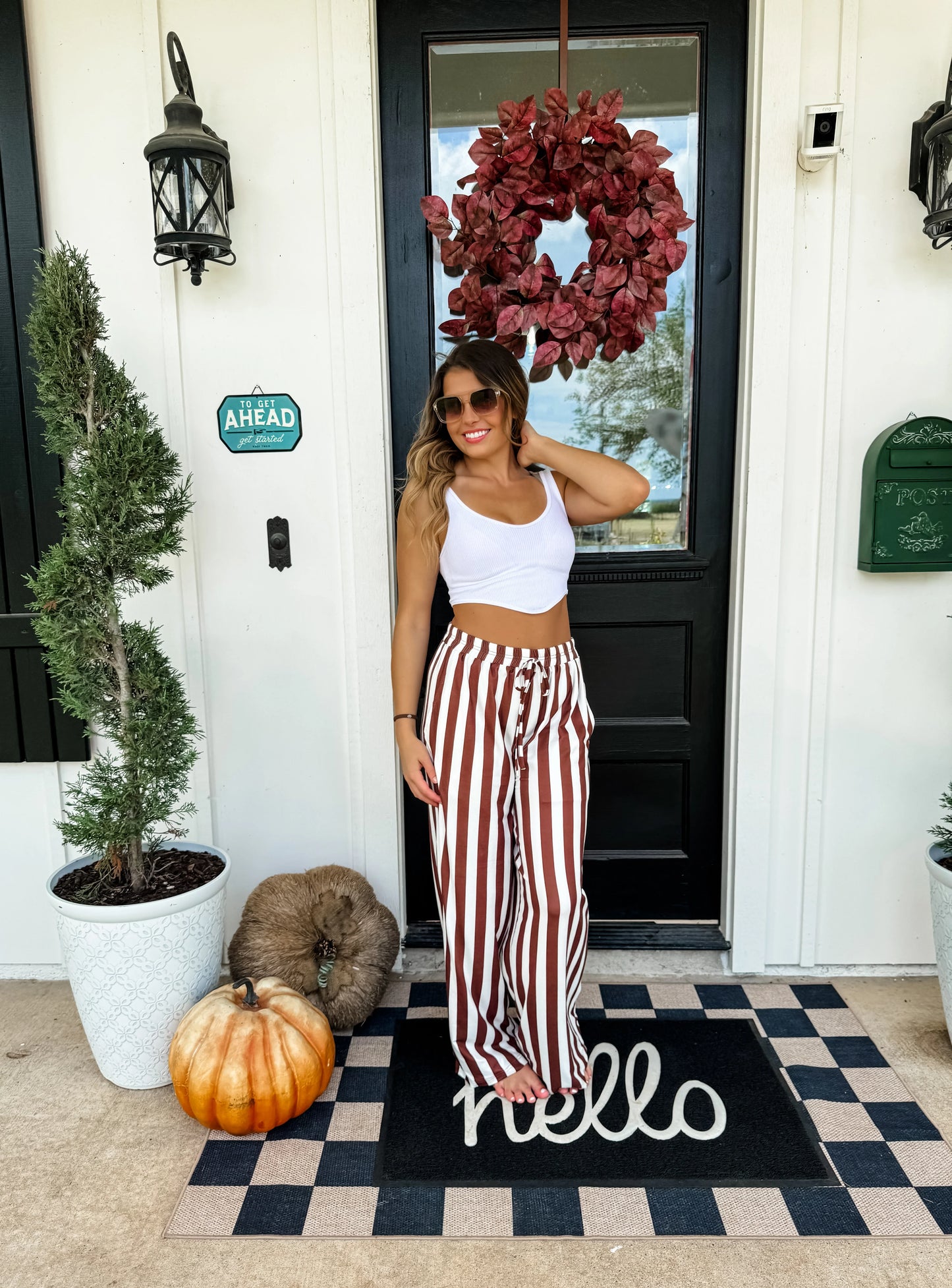 Vertical Vibes Stripes Pants