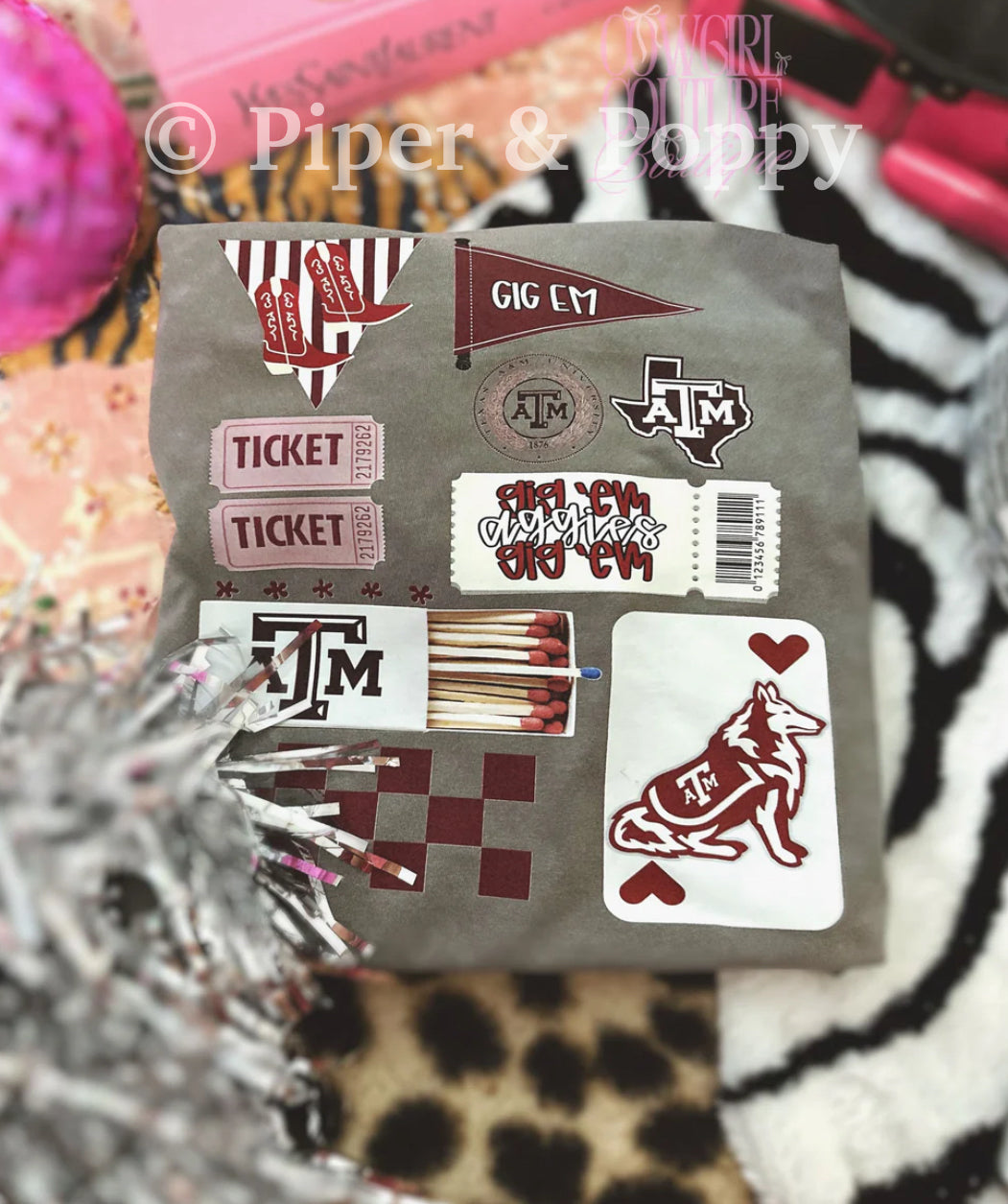TX A&M Collage Tee
