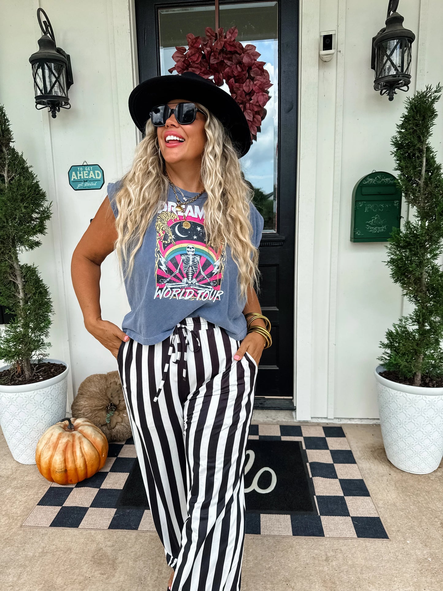 Vertical Vibes Stripes Pants