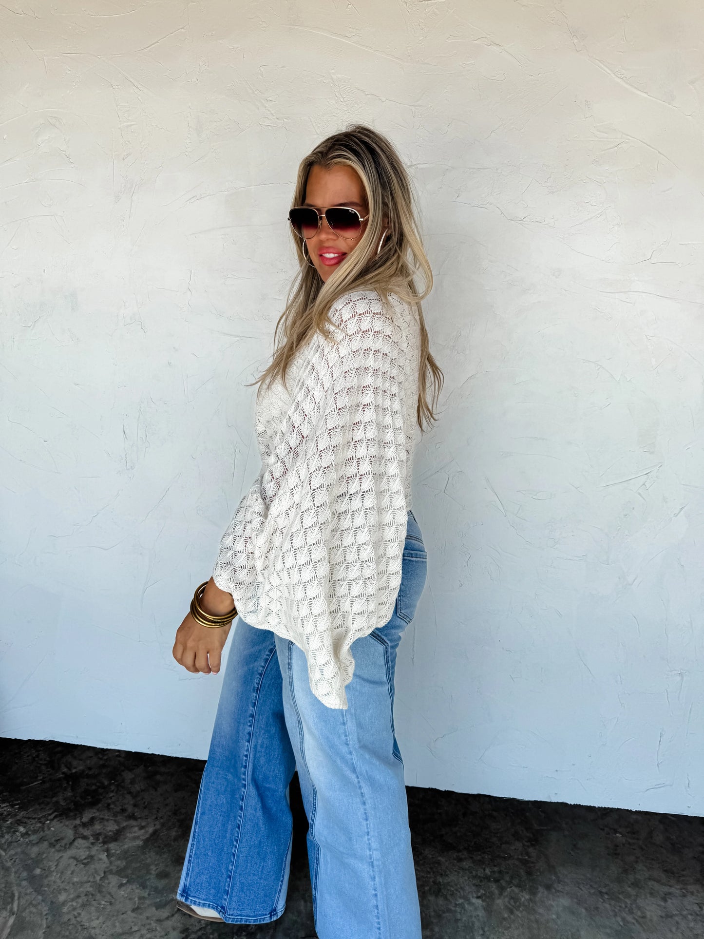 Free Spirit Bell Sleeve Top