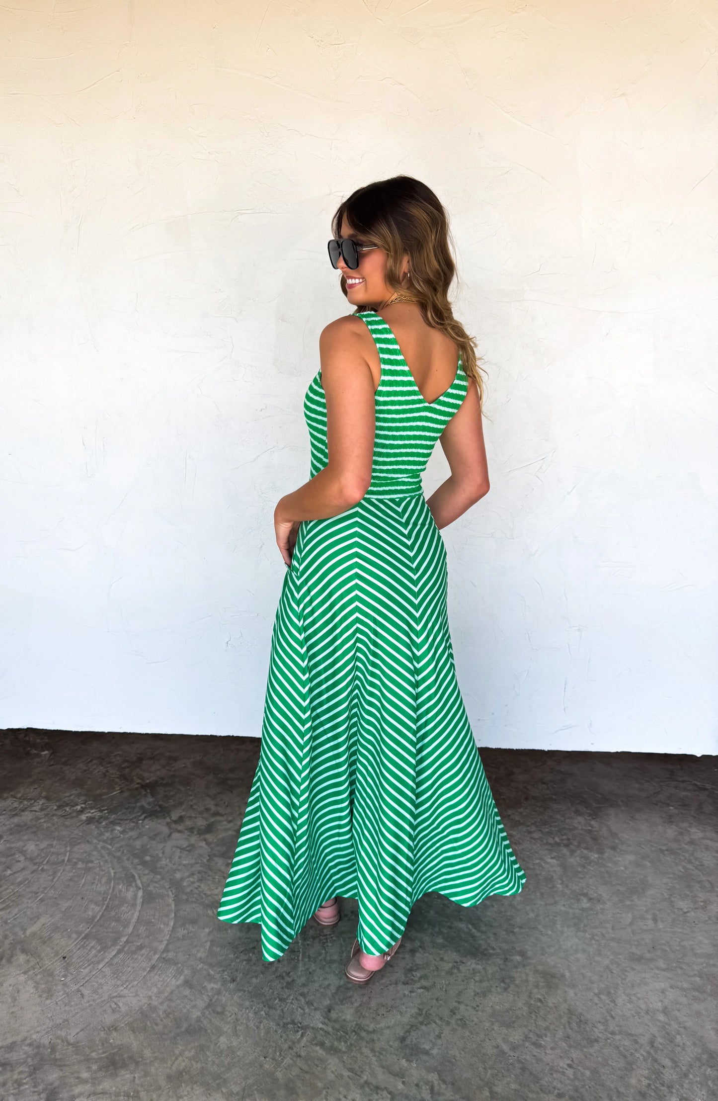 Luciana Stripe Dress