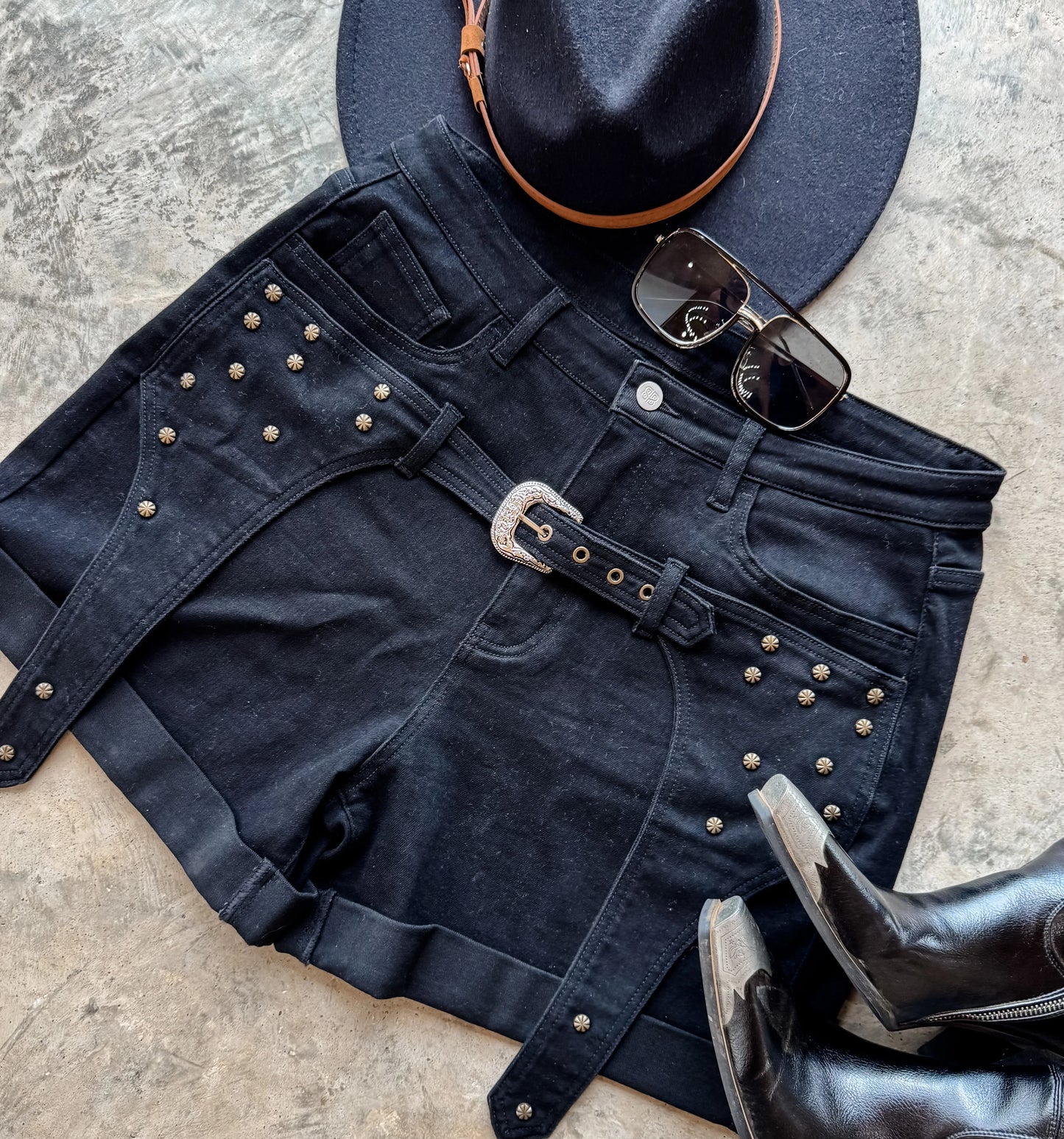 Festival Nights Buckle Shorts