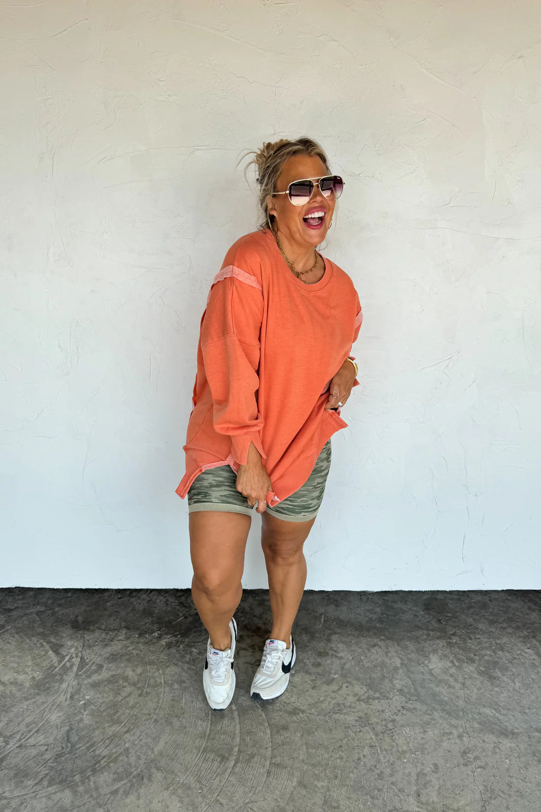Camo Matching Shorts Set