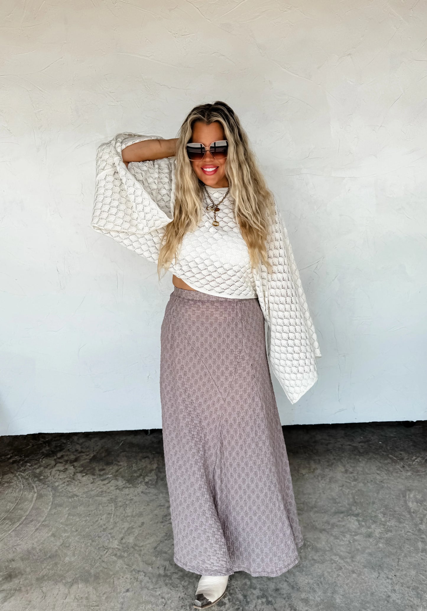 Free Spirit Bell Sleeve Top