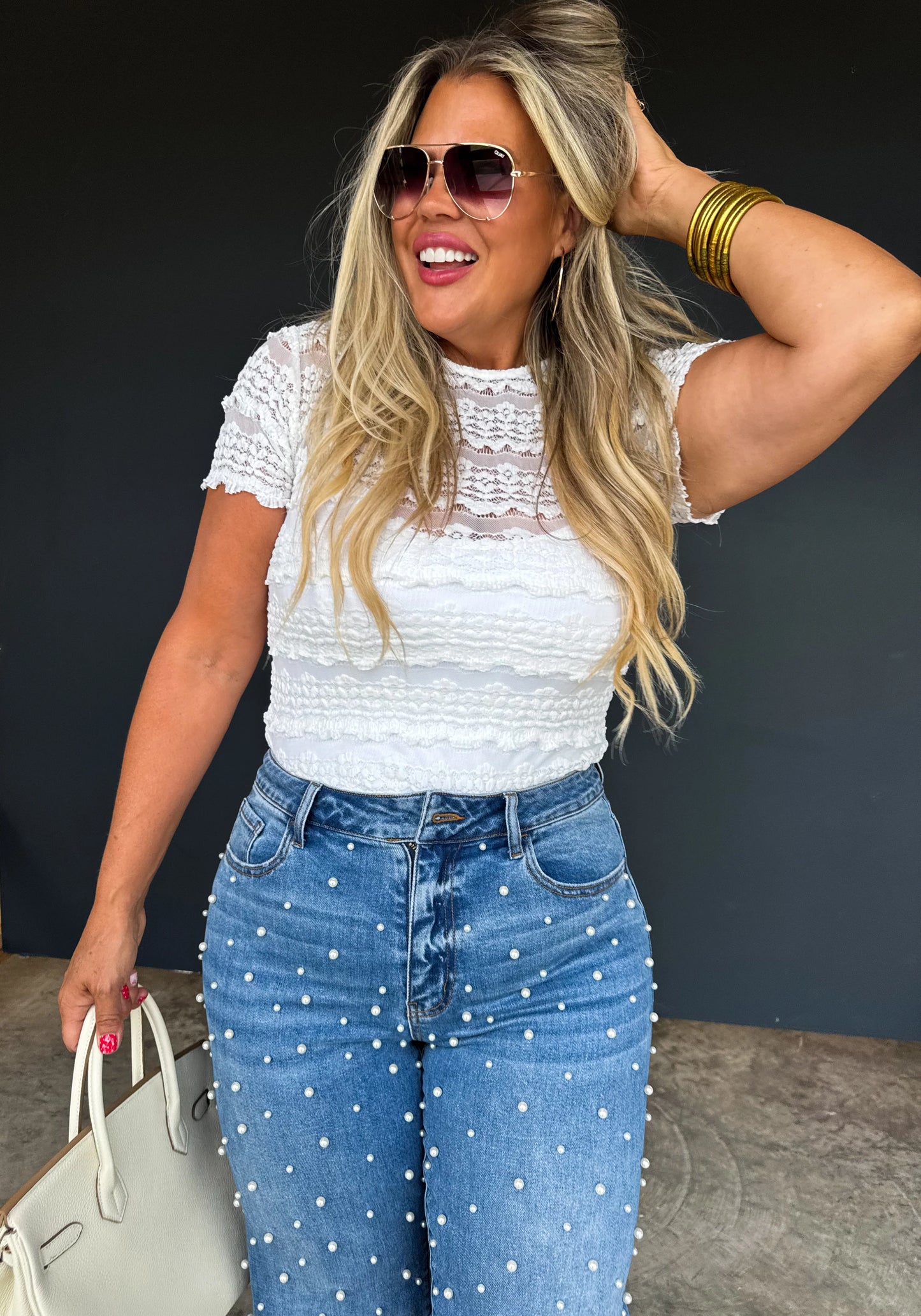 Rosalie Lace Top