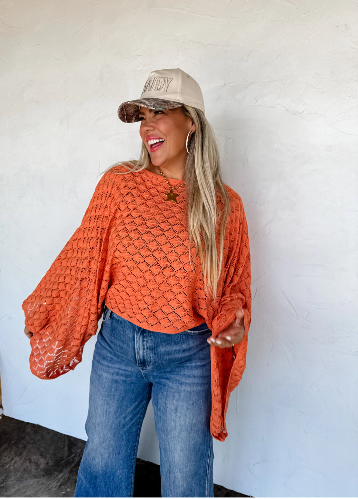 Fall Colors Free Spirit Bell Sleve Top