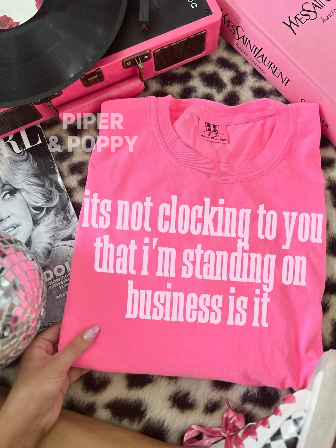 I’m Standing On Business Tee