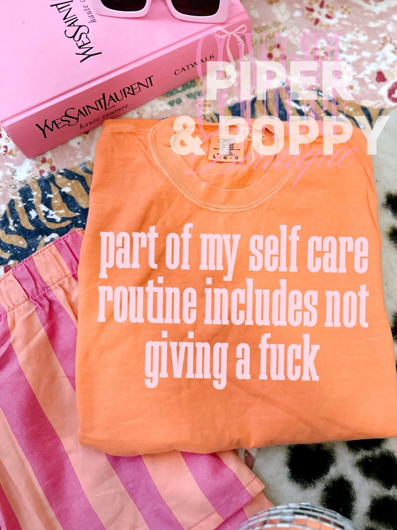 Self Care Routine Tee