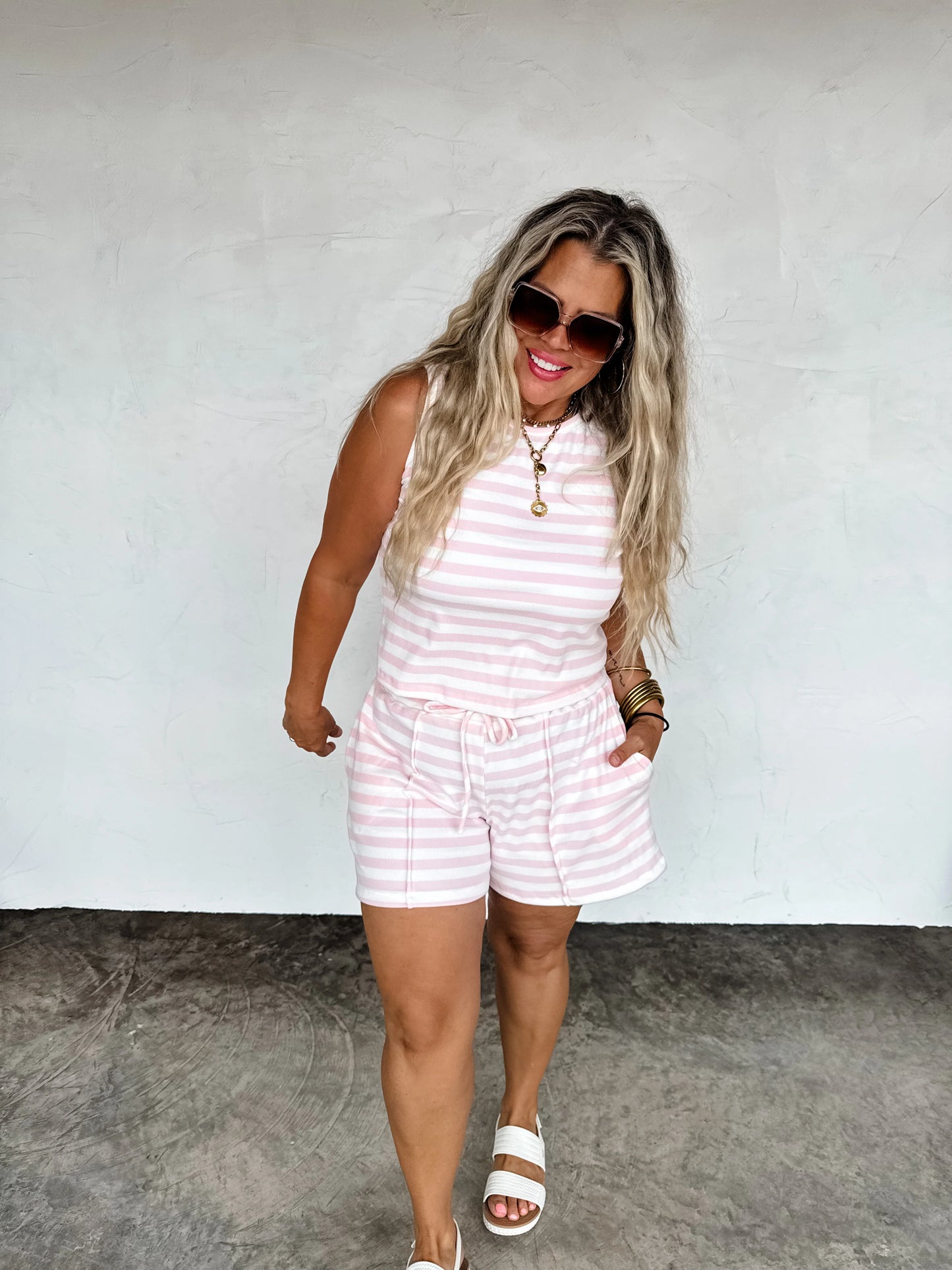 Haven Stripe Shorts