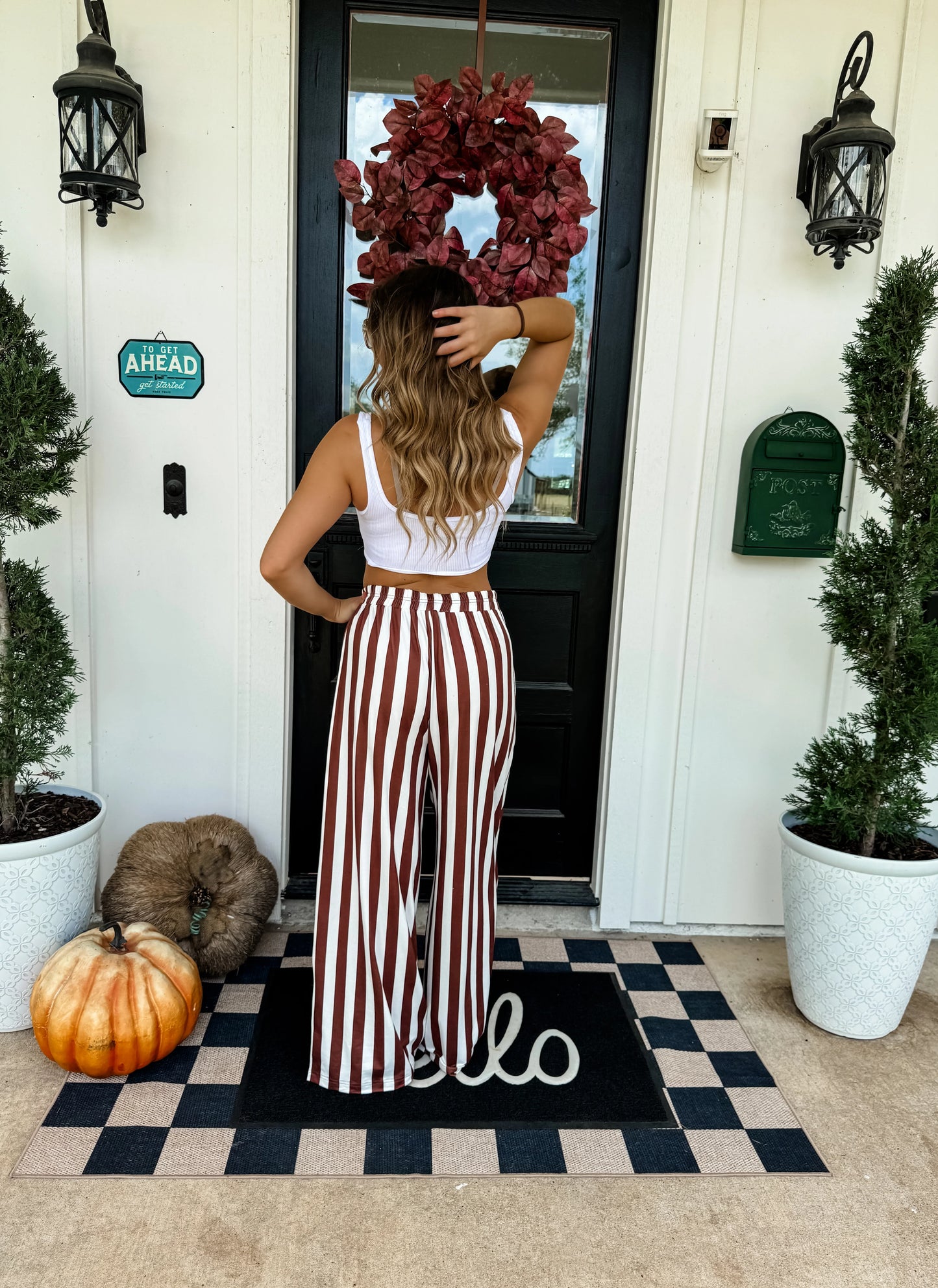 Vertical Vibes Stripes Pants