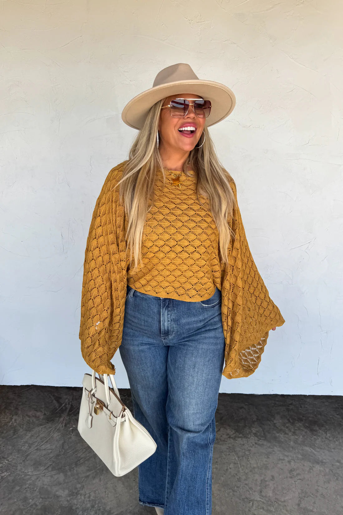 Fall Colors Free Spirit Bell Sleve Top