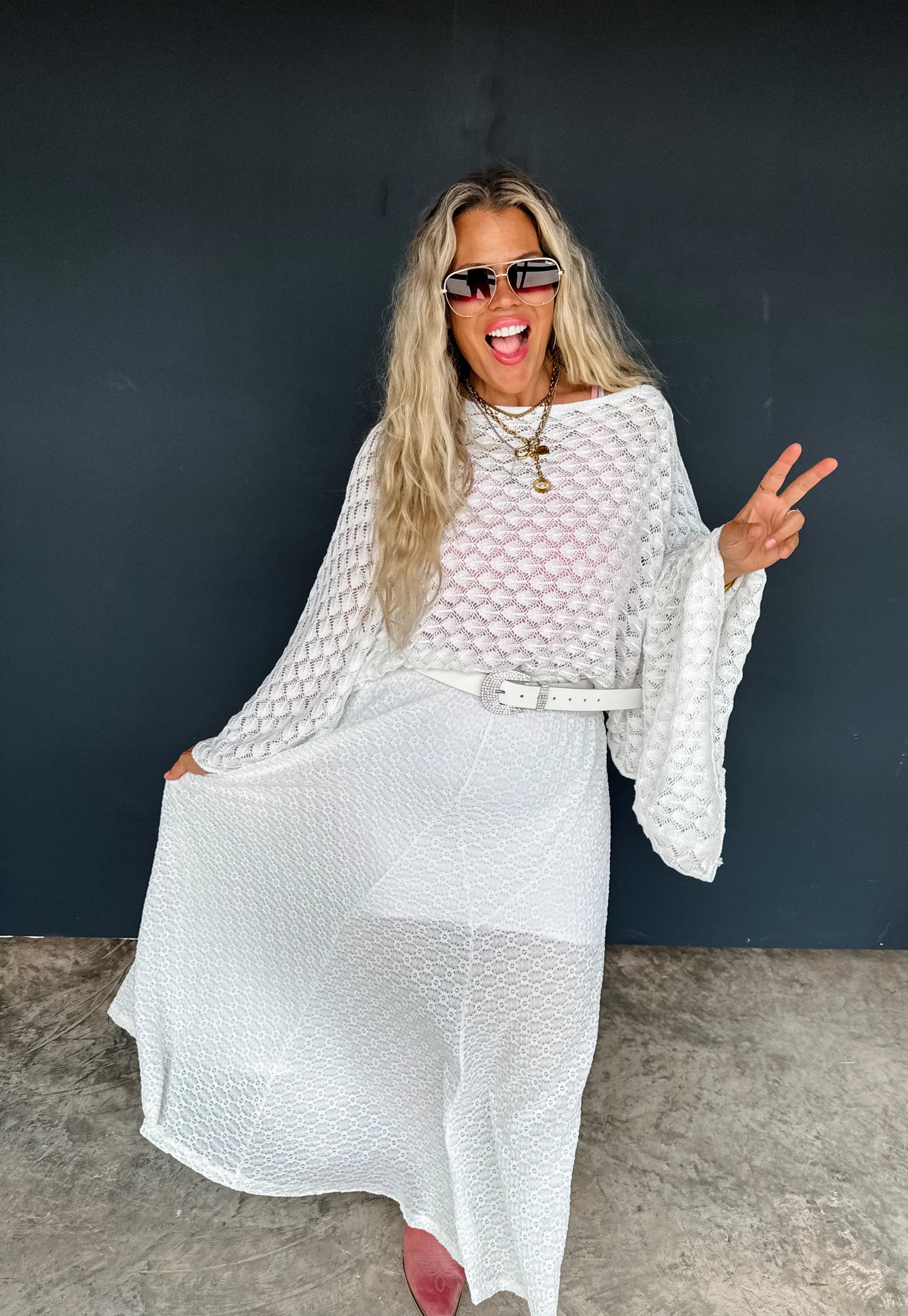 Let's Dance Lace Skirt