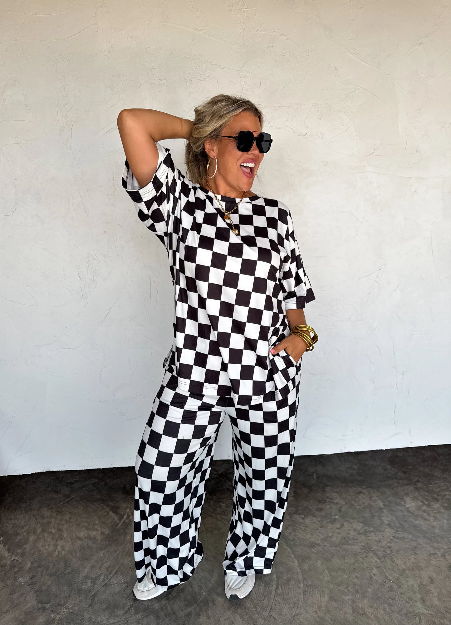 Checker Pop Pants