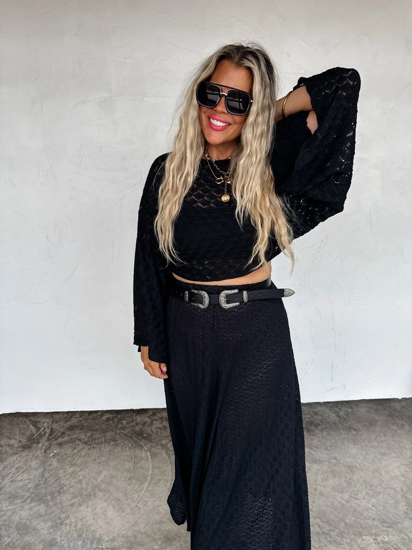 Free Spirit Bell Sleeve Top