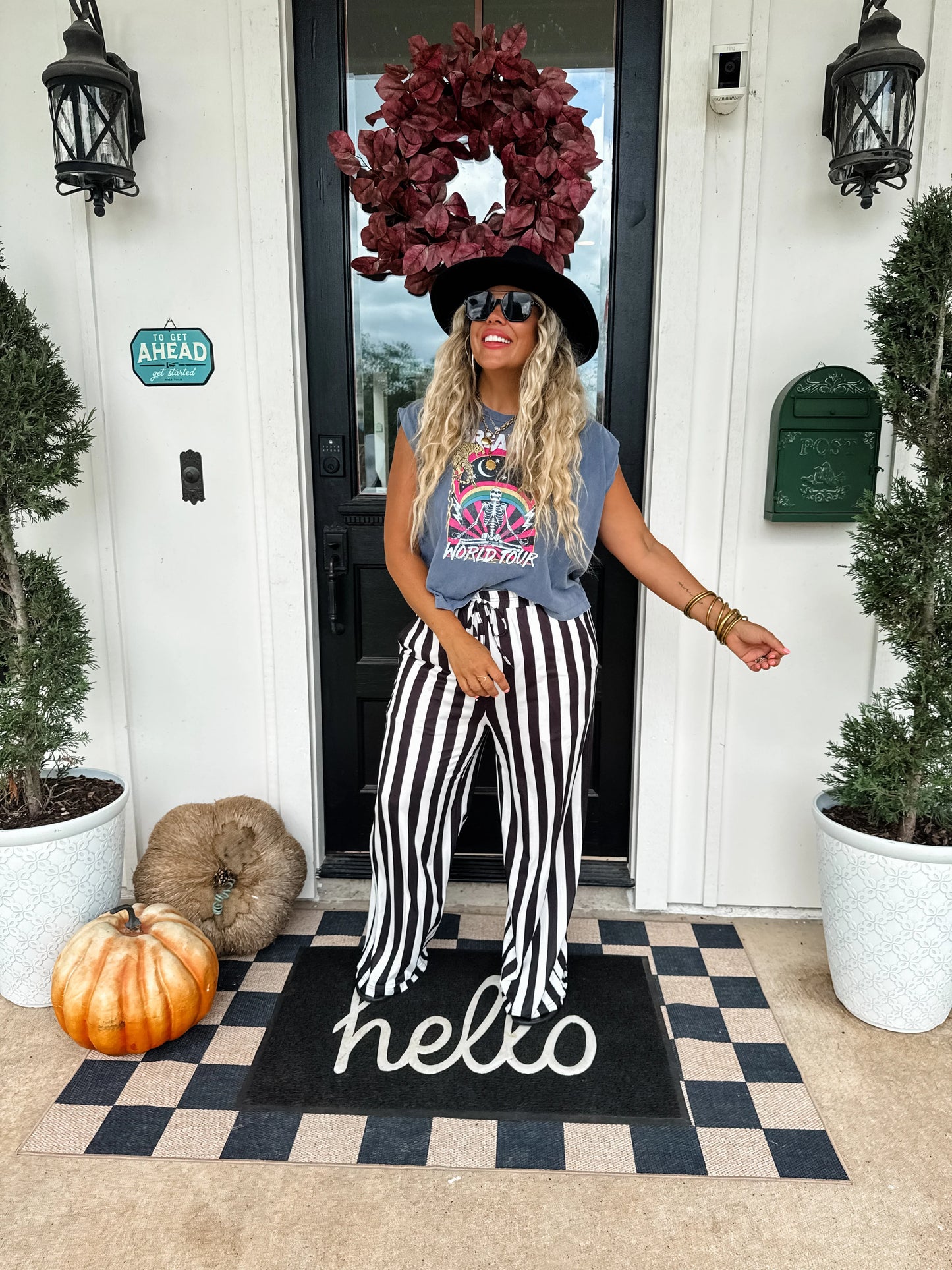 Vertical Vibes Stripes Pants