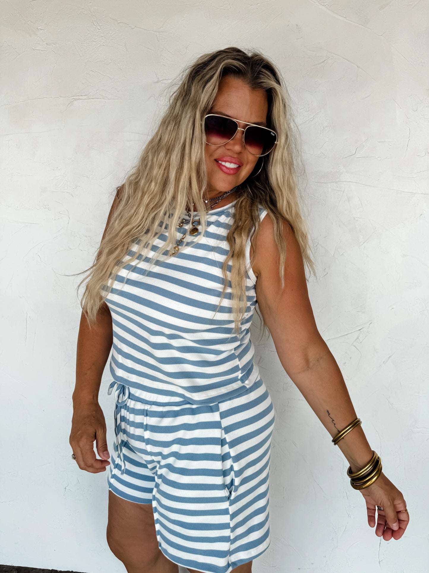 Haven Stripe Shorts