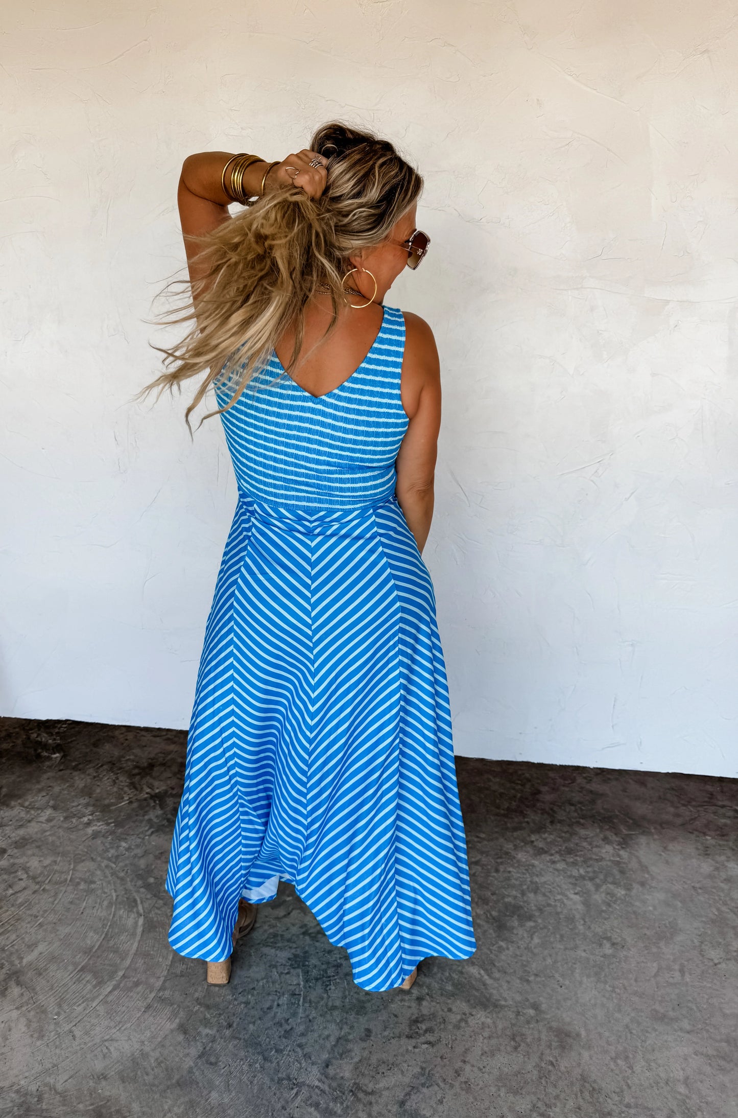 Luciana Stripe Dress