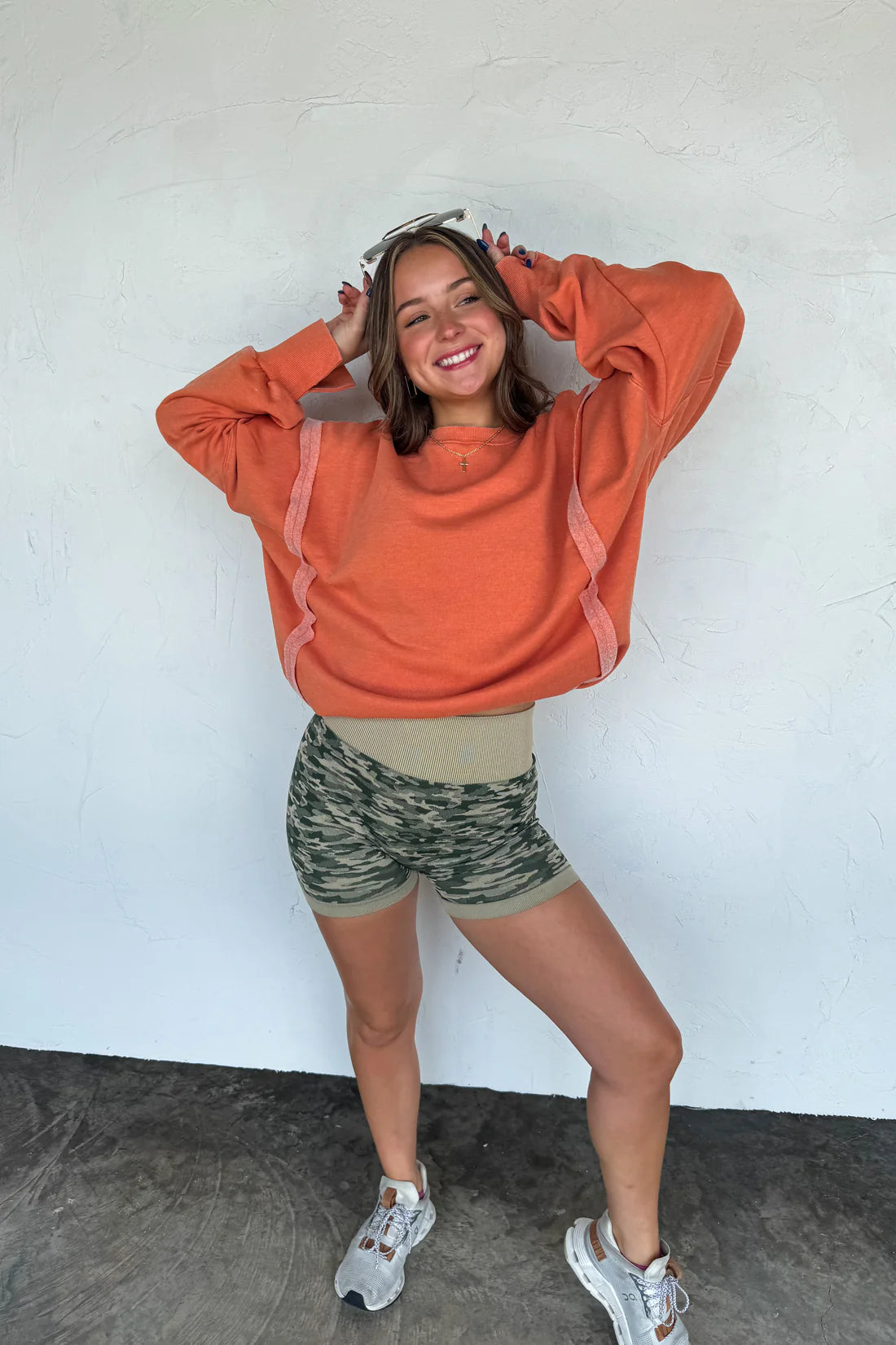 Camo Matching Shorts Set