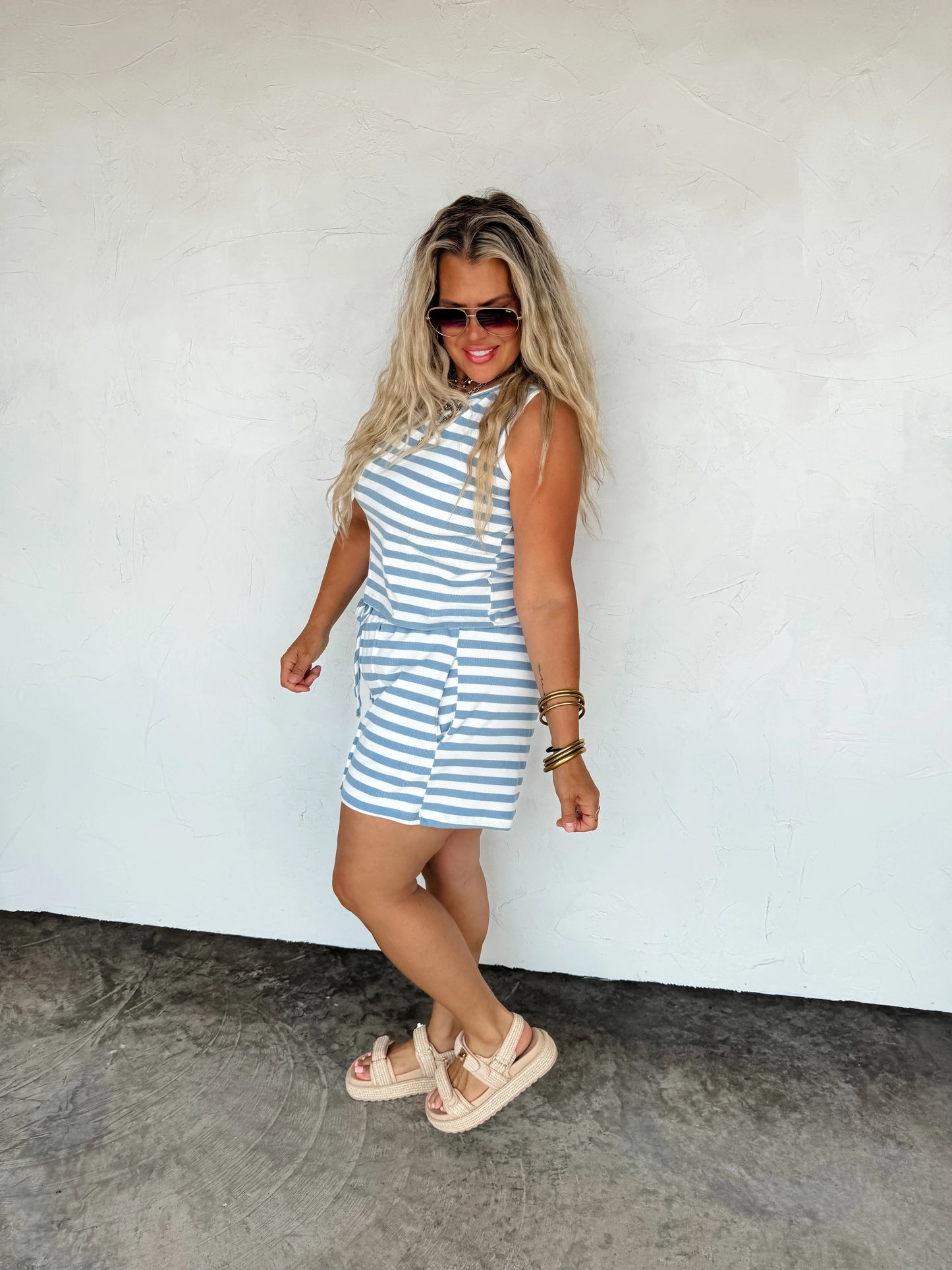 Haven Stripe Shorts