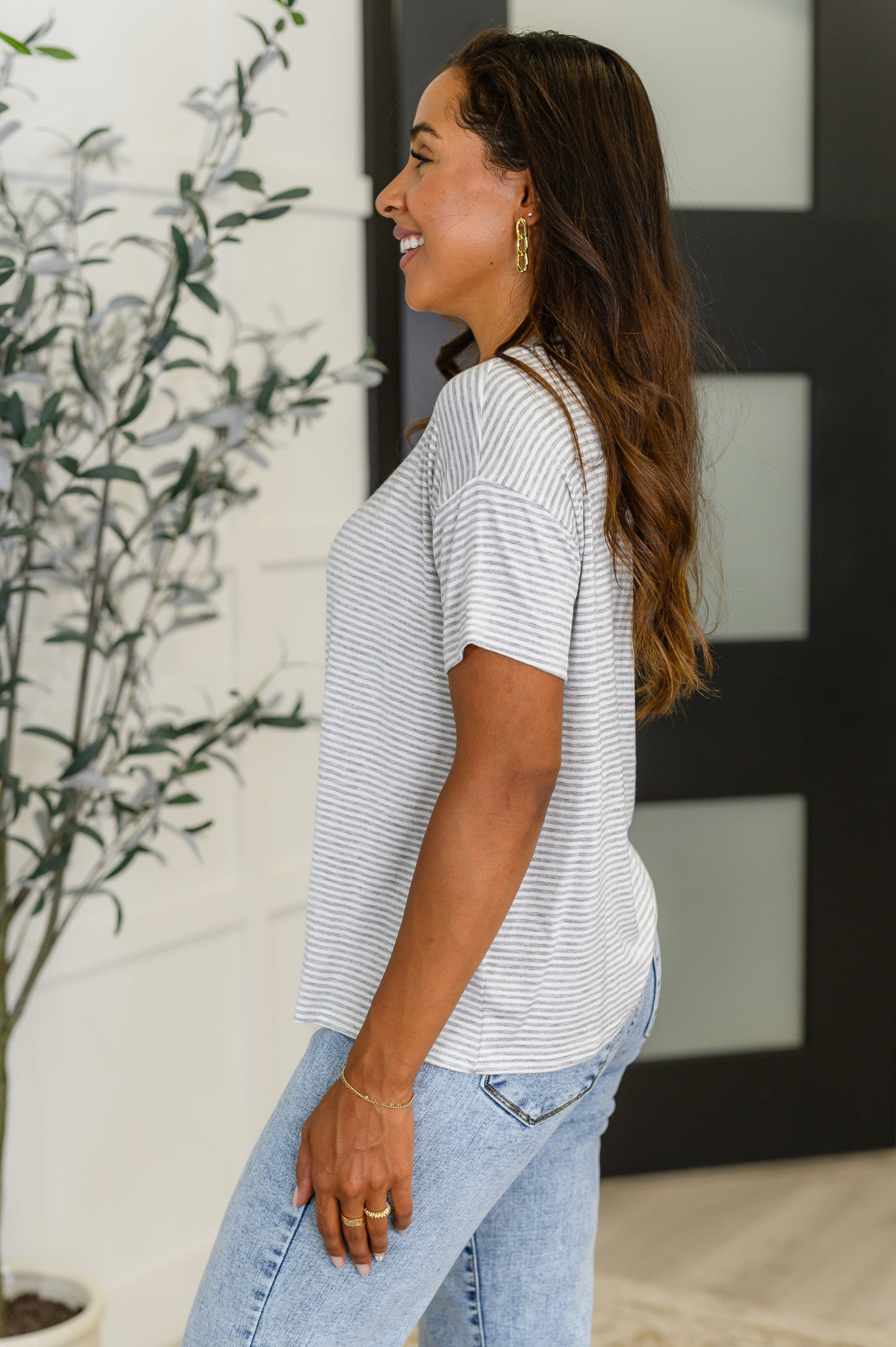 Mood Swingin' Casual Drop Shoulder Tee