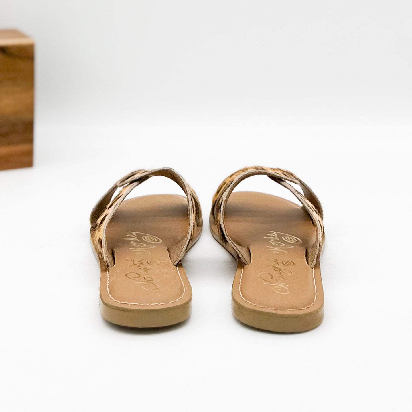 Callie Sandal in Leopard