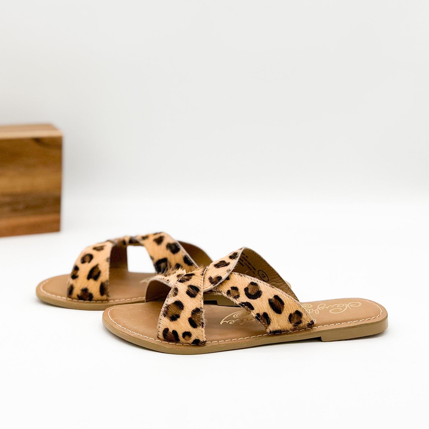 Callie Sandal in Leopard