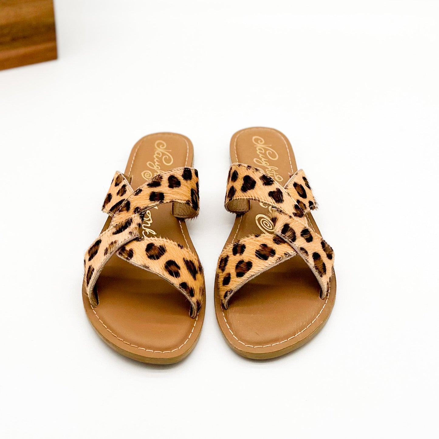 Callie Sandal in Leopard