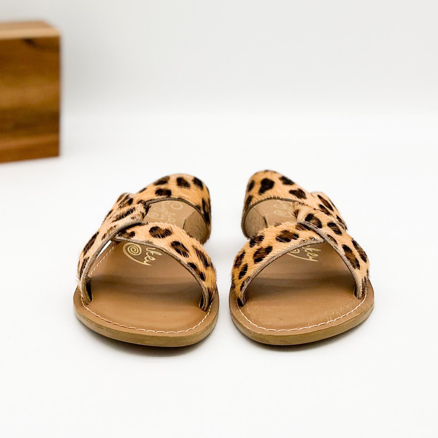 Callie Sandal in Leopard