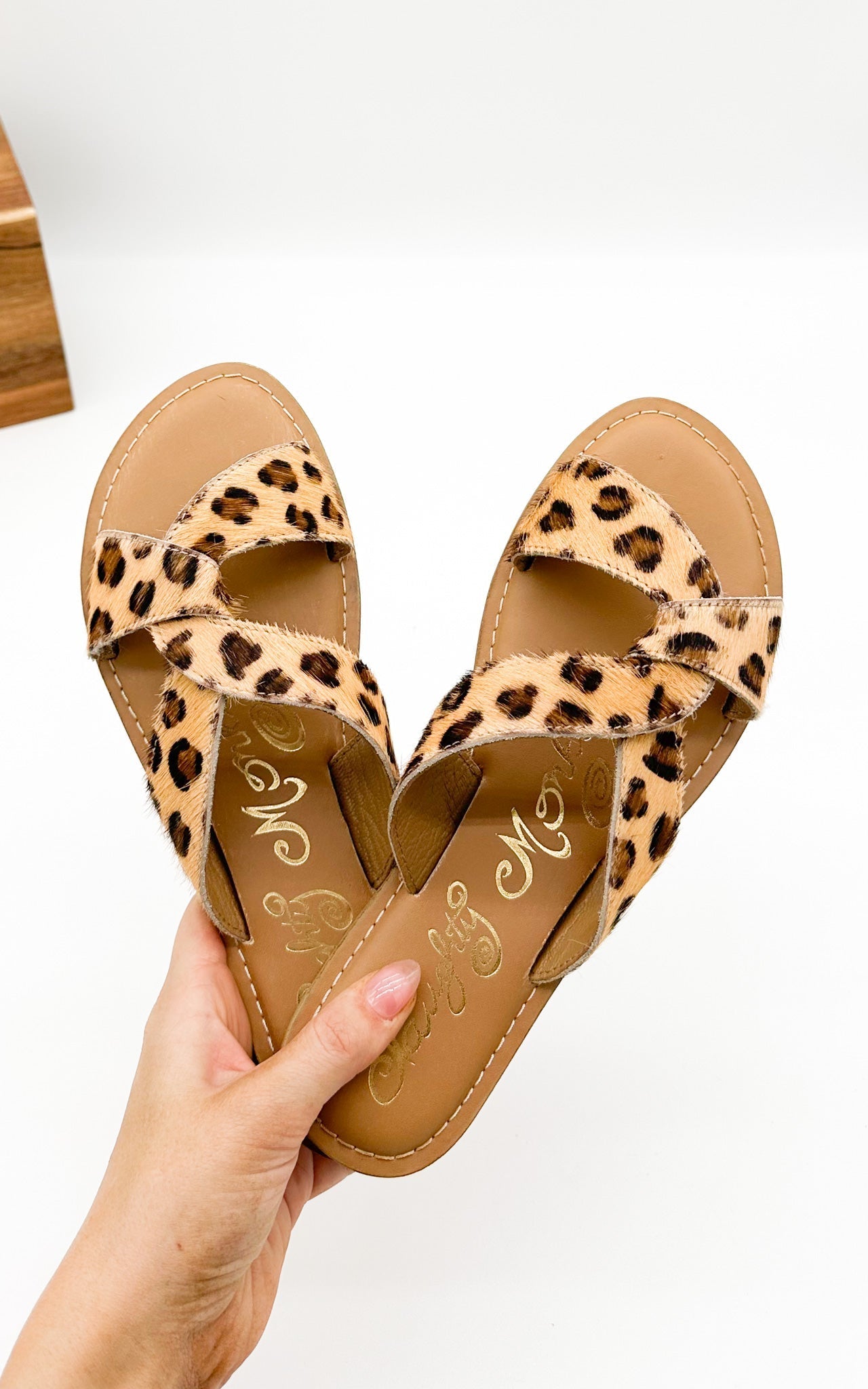 Callie Sandal in Leopard