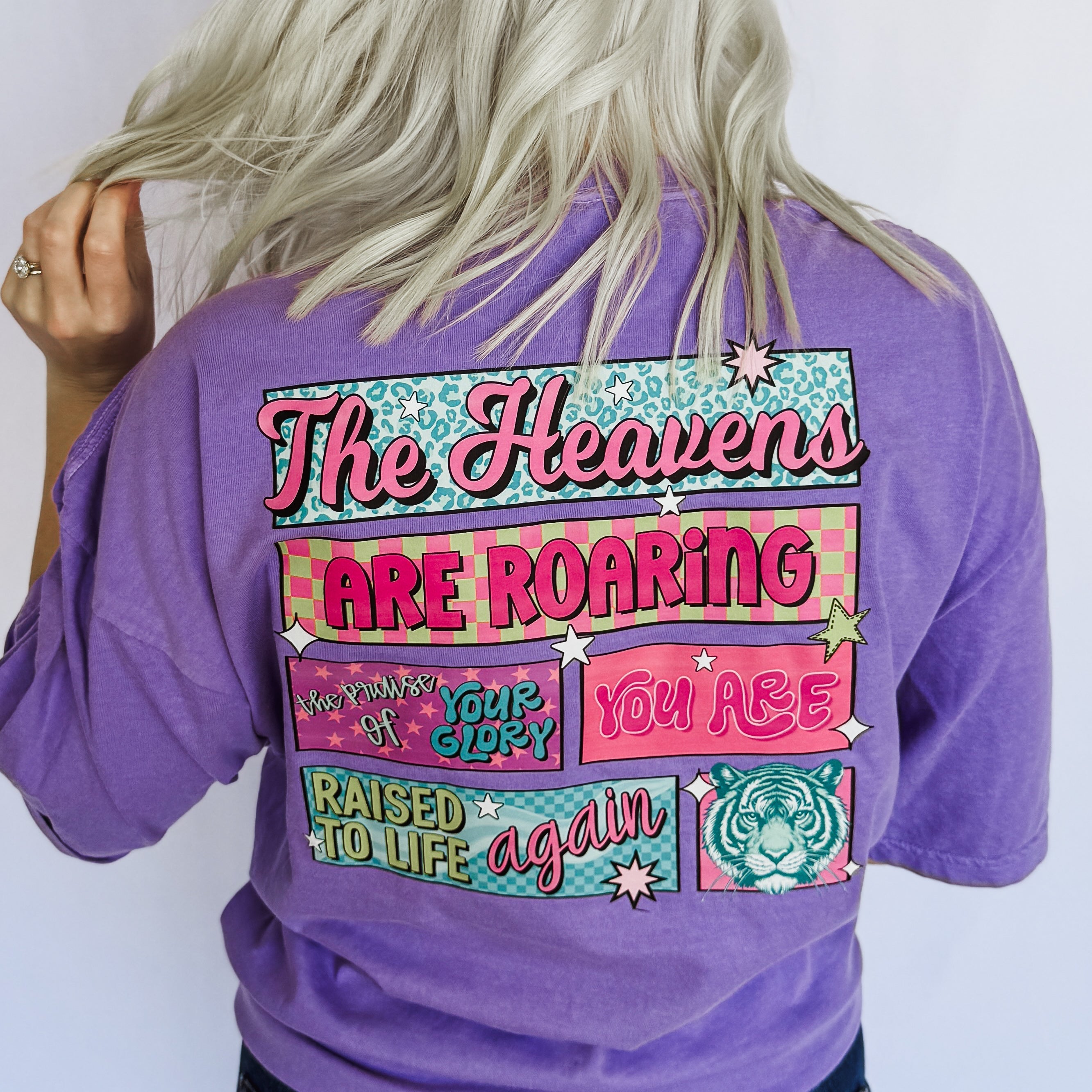 Heavens Are Roaring Tiger Graphic Tee