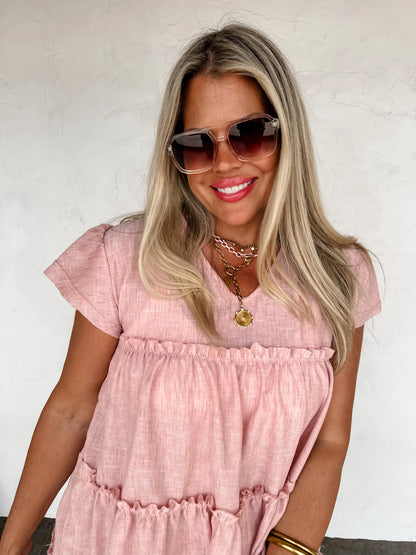Day Dreaming Ruffle Dress