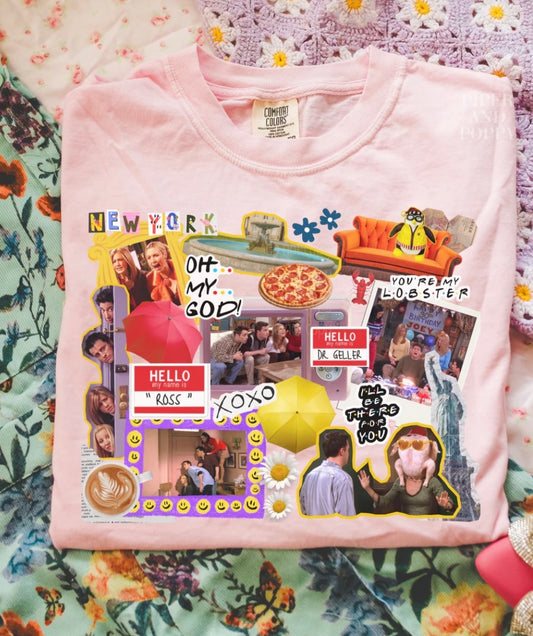 Friendz Collage Tee