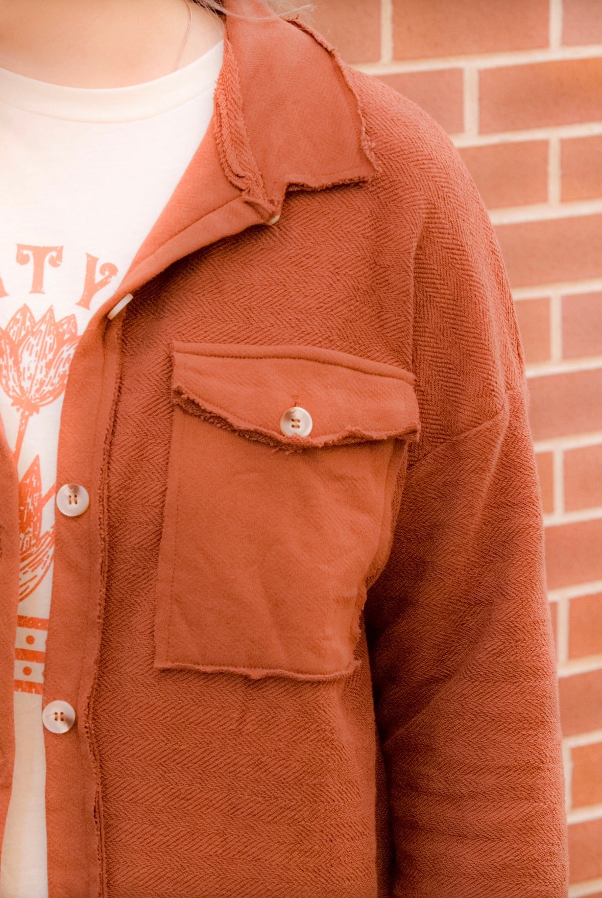 Blakely Button Shacket