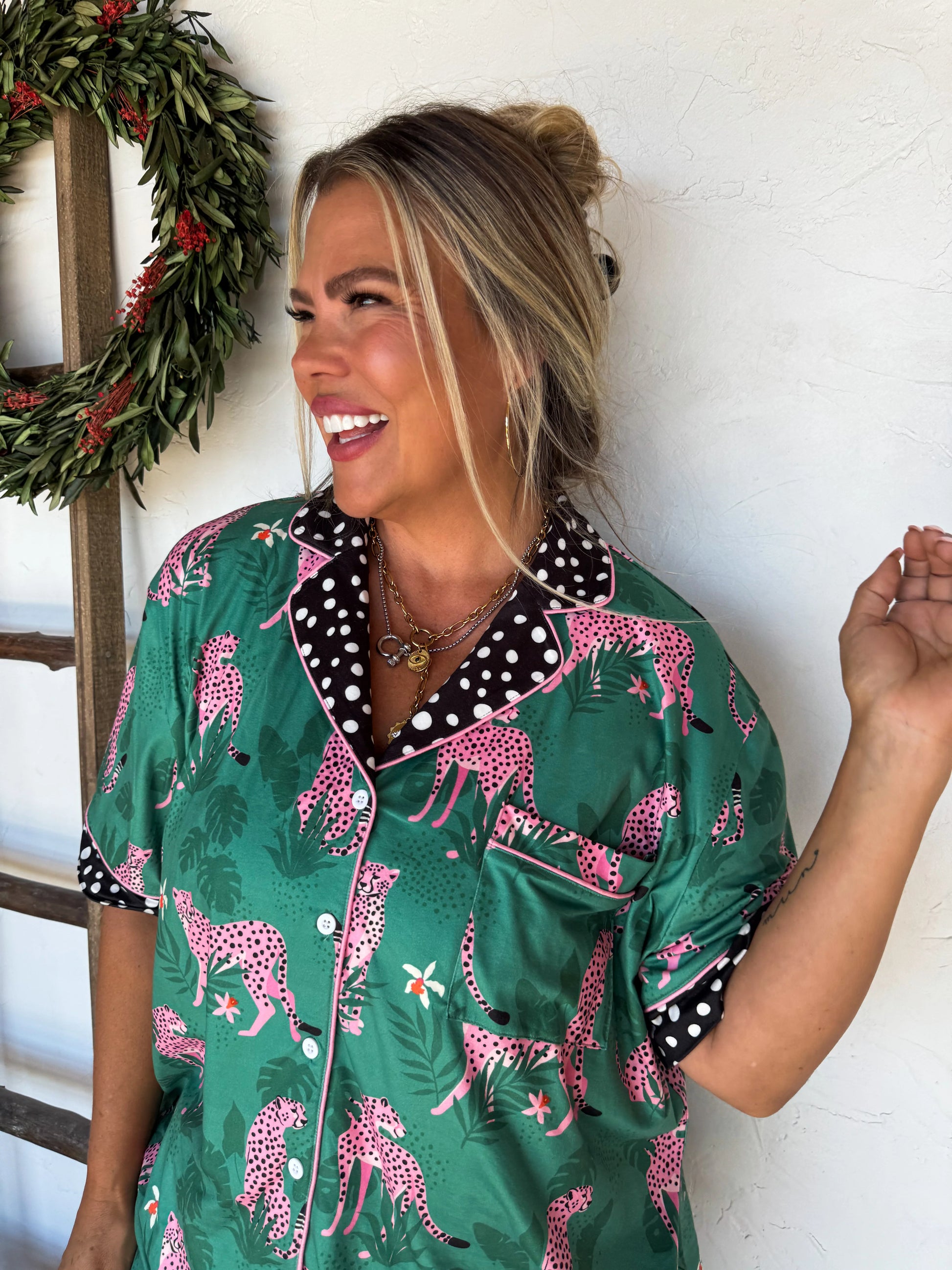 Leopard & Cheetah Star Luxe Pj Sets