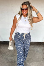 Rodeo Sky Stretch Denim Pants