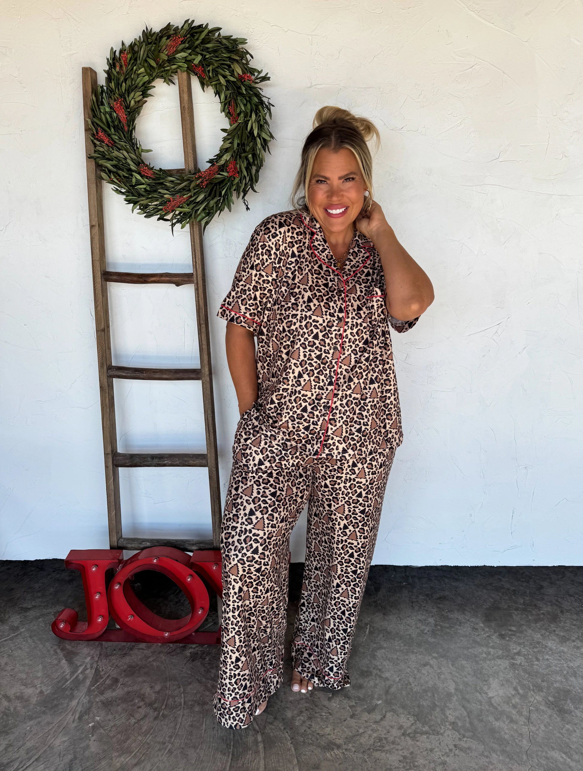 Leopard & Cheetah Star Luxe Pj Sets