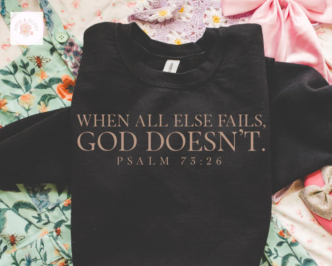 When All Else Fails God Doesn’t Crew