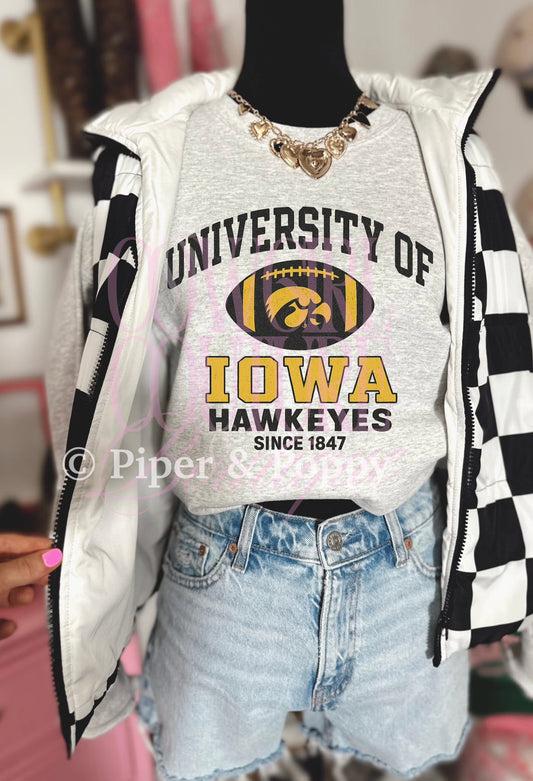 Exclusive Iowa Football Graphic