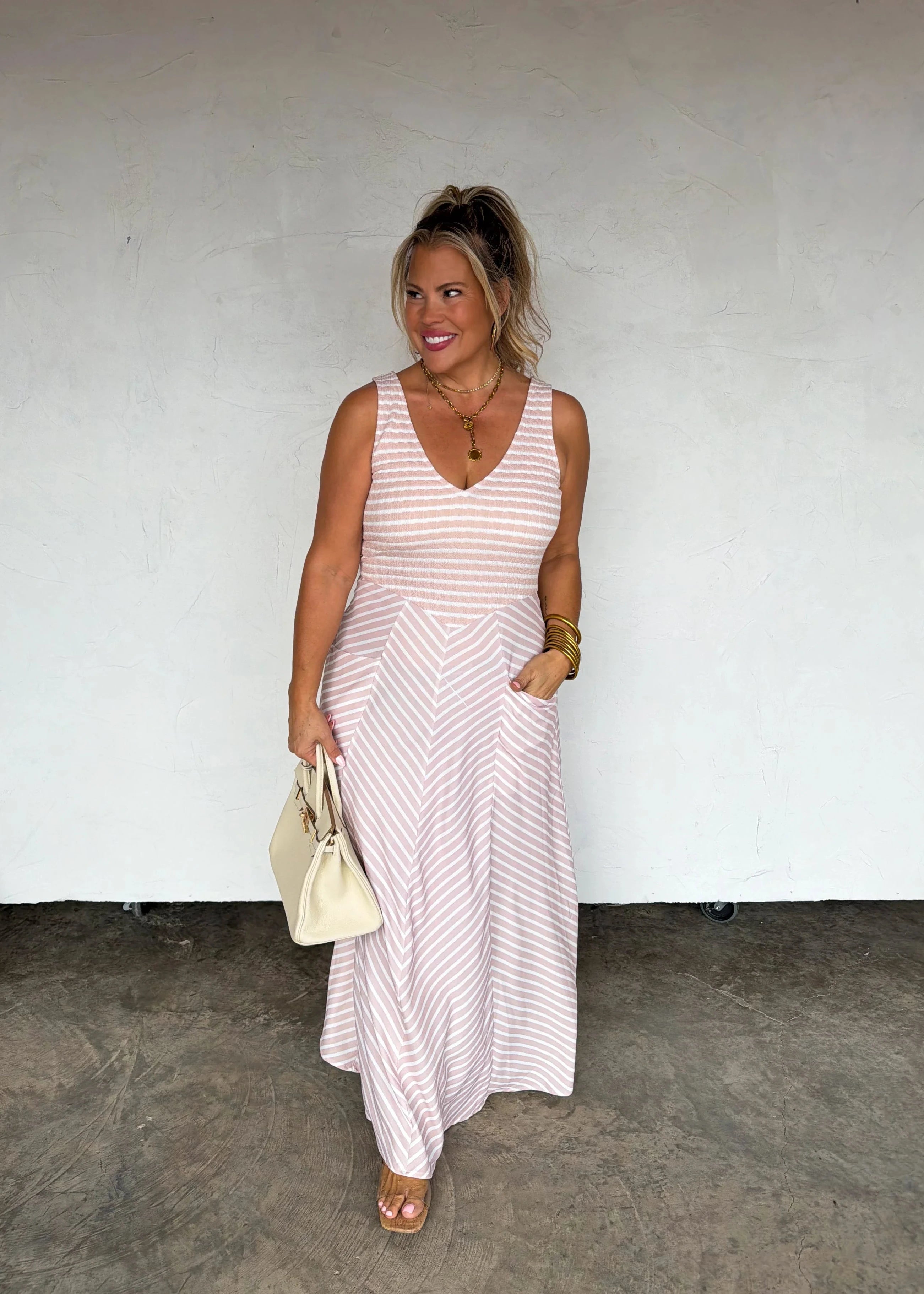 Daydream Stripe Dress